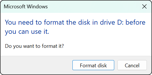 Format Drive